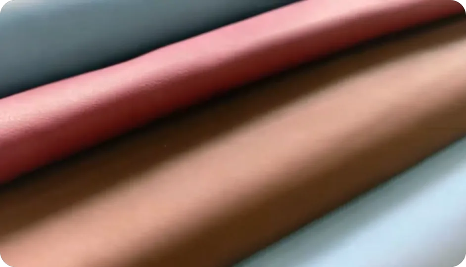 Soft Napa leather sample